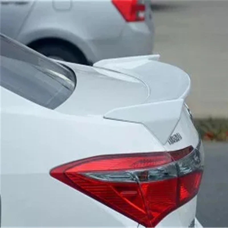 Спойлер для автомобиля toyota corolla спойлер 2014 2015 2016 2017 лет высококачественный задний