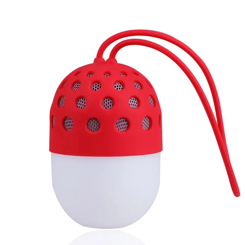 Беспроводной динамик светодиодный водонепроницаемый уличный портативный мини