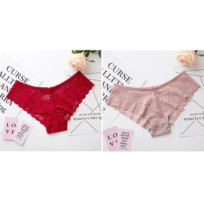 style 7 1/2 шт, женское нижнее белье, сексуальное кружевное Прозрачное нижнее белье, соблазнительные Красивые трусы, высокое качество, низкая талия, женские трусы - Цвет: style 7