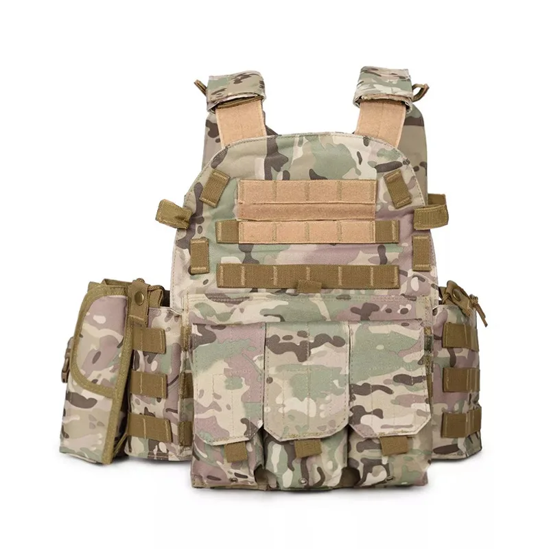 Tactical Vest Cs Military Outdoor Hunting Shooting Fighting Combat Sports Waterproof Wear-resistant Training Army Swat Backpack