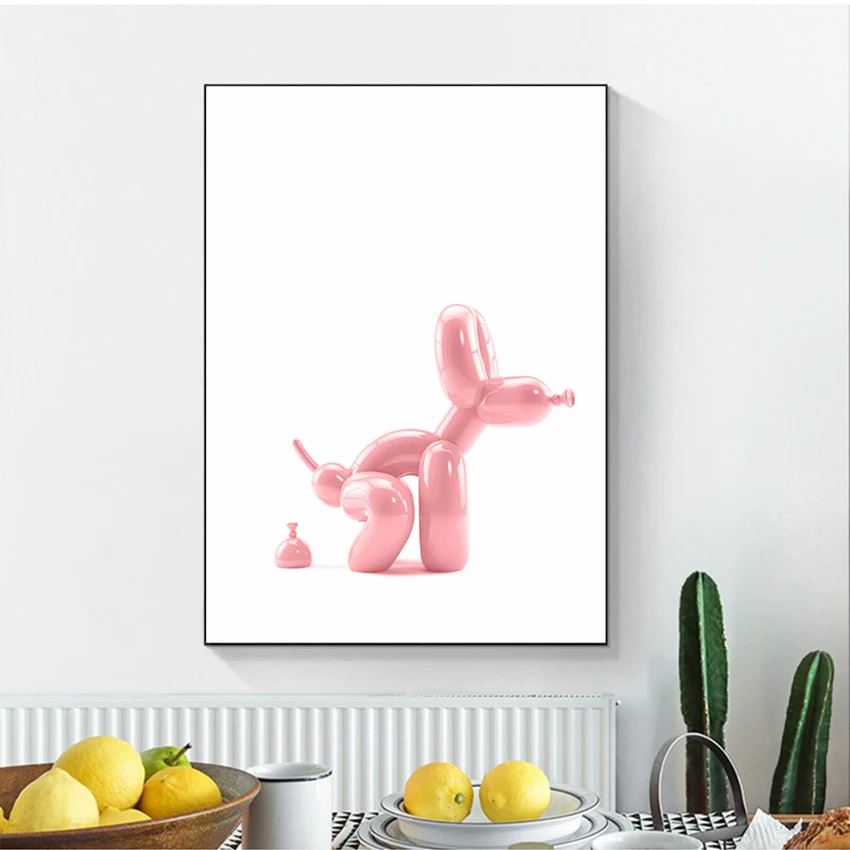 Домашний декор современное искусство картина фотография собаки современный