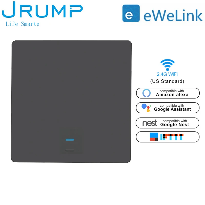 Великобритания/ЕС WI-FI класса люкс Кнопка умный переключатель приложение