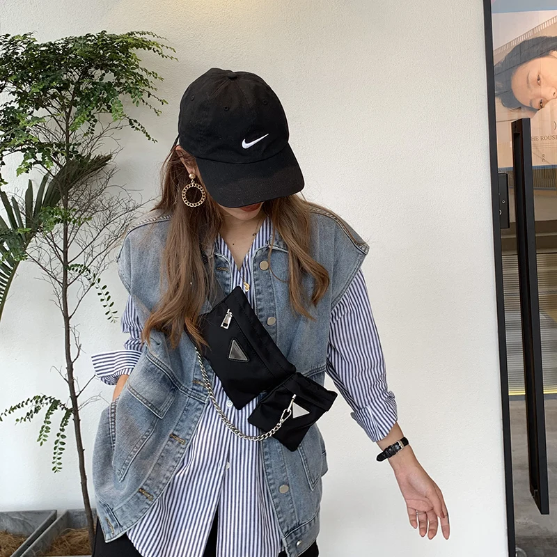 2019 women's bag on a belt bags fanny pack purse is female black waist for women pouch phone designer Holiday Bag csual | Багаж и