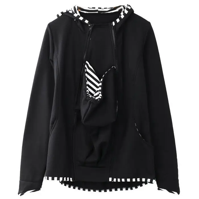 Женская теплая зимняя безопасная куртка кенгуру для беременных Верхняя одежда