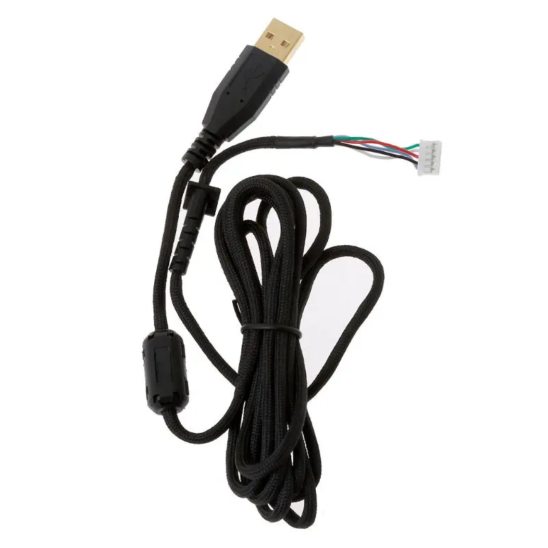 

Umbrella Rope Mouse Cables Soft Durable Replacement Wire for logitech G502 Mouse Y08B