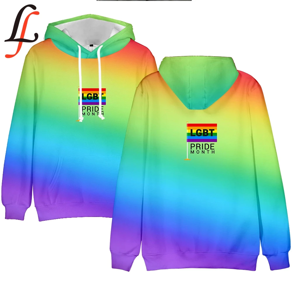 

Hip Hop Kawaii LGBT Pride Month Love Wins 3D printed Hoodies Sweatshirts Men/Women Youthful Sweatshirt Adult/Child Pullovers