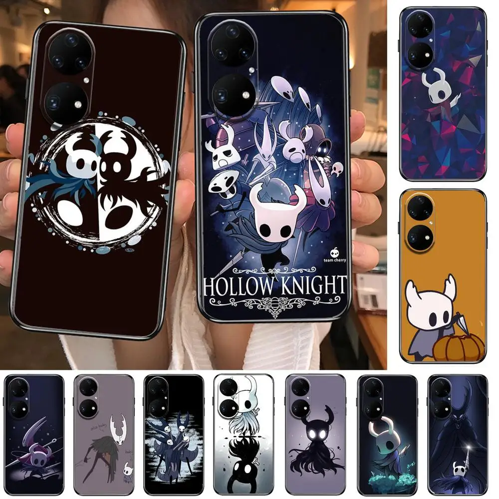 

GAME Hollow Knight Phone Case For Huawei p50 P40 p30 P20 10 9 8 Lite E Pro Plus Black Etui Coque Painting Hoesjes comic fas