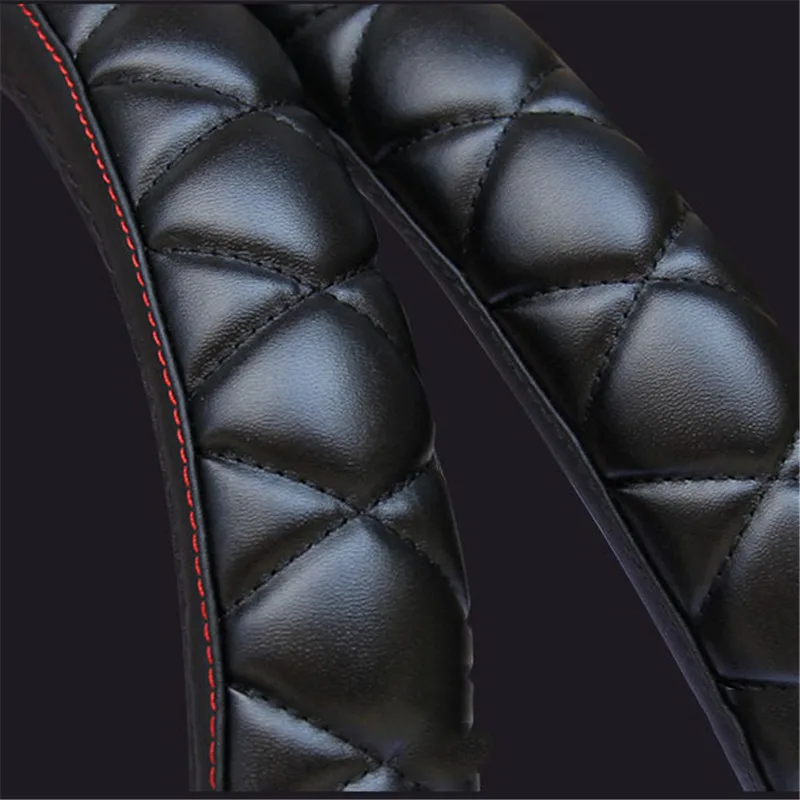 3D стерео чехол рулевого колеса автомобиля Универсальная оплетка из