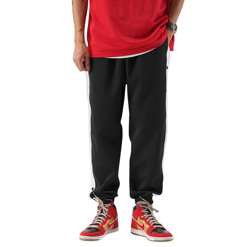 Мужские спортивные штаны для спортзала тренировочные в полоску тренировок