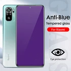 Закаленное стекло с защитой от синего света для Xiaomi Mi 10T Poco X3 NFC F3 GT M3 F2 Pro Redmi Note 10 9 8 7 Pro 9S 10S 9T, защита экрана