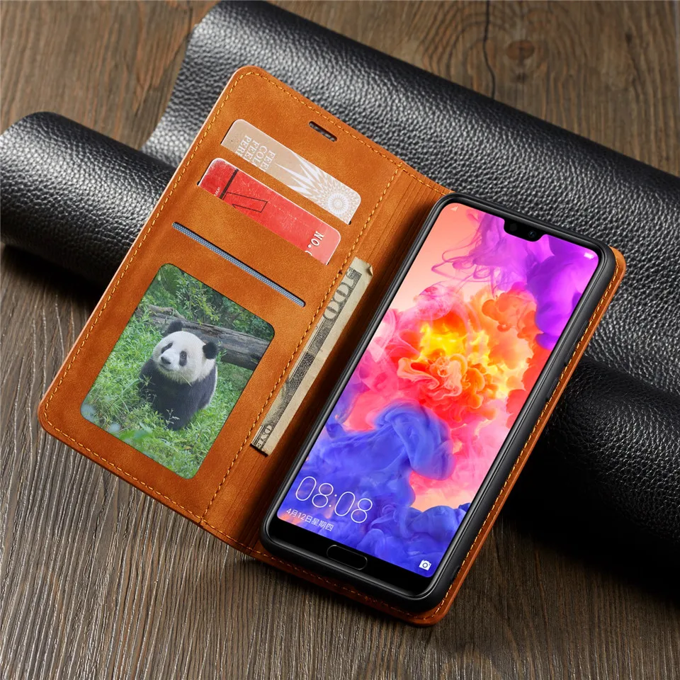 Магнитный флип-чехол для Huawei Mate 20 30 P20 Mate20 P30 Pro Lite Nova 3e P Smart Plus 2019 2020 Honor 10lie кожаный
