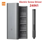 Новинка 2020, оригинальный набор отверток Xiaomi для ежедневного использования, 24 прецизионные магнитные биты, алюминиевая коробка, Набор отверток сделай сам для умного дома