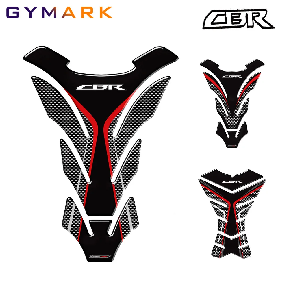 3D углерода защитная накладка на бак мотоцикла стикеры наклейки для Honda CBR 250RR 600RR