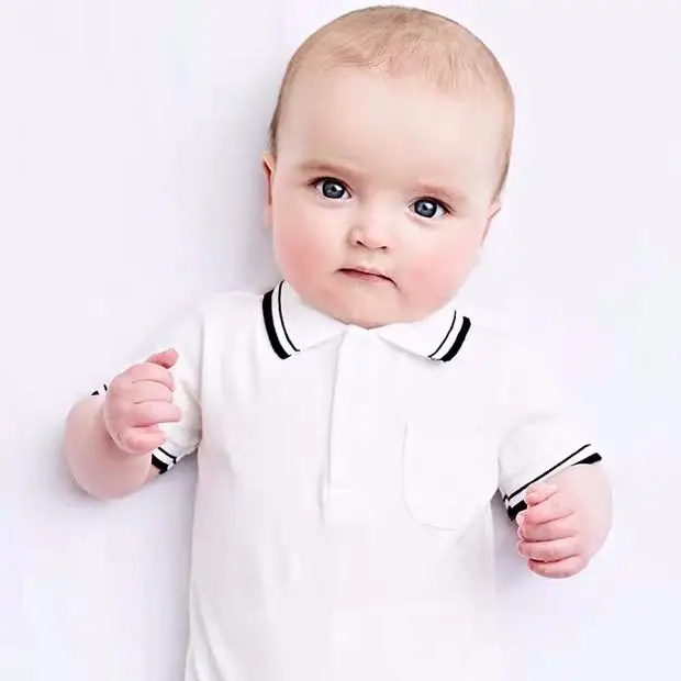 Новинка лета яркий хлопковый комбинезон для младенцев цельнокроеный наряды