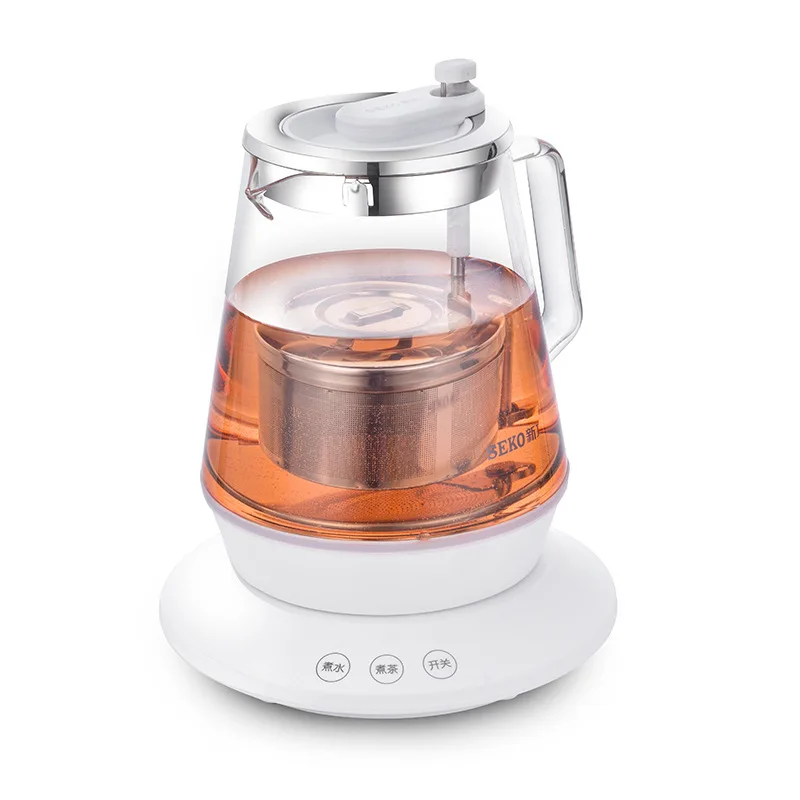 

Electric Tea Kettle Coffee Pot Hot Water White Milk Tea Infuser Teapots Puer Honey Tetera Ceramica Kitchen Supplies
