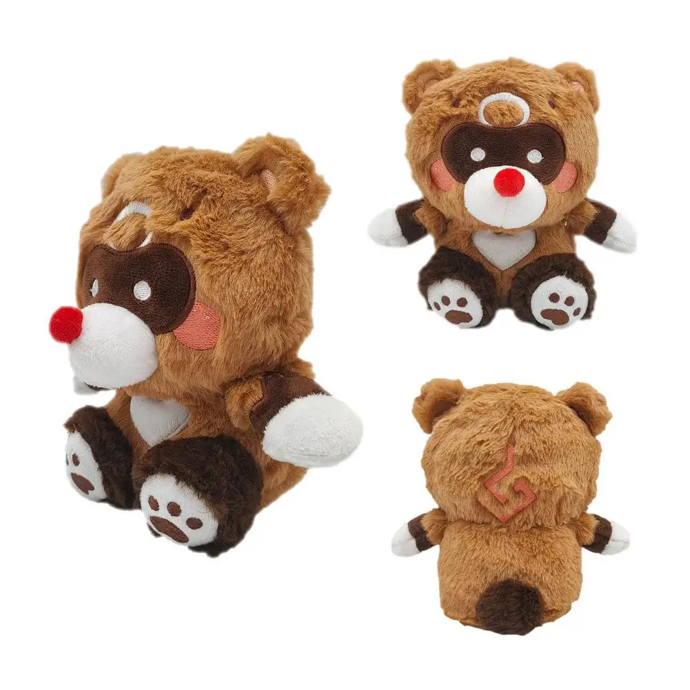 

Plush Toys Genshin Impact GuoBa Plush XiangLing Guoba Raccoon Bear Plush Stuffed Doll Cartoon Plushie Mascot Toy Cosplay Prop