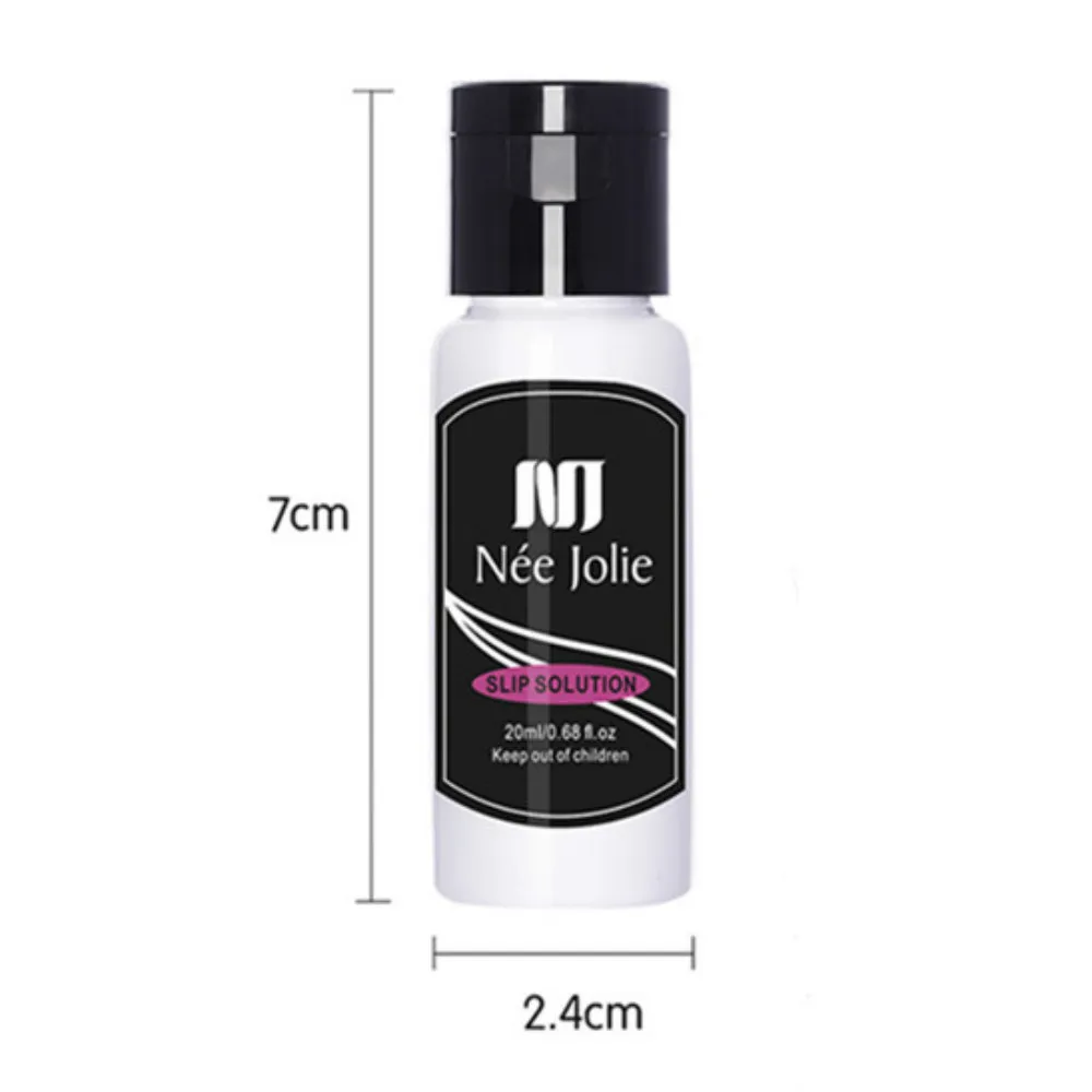 

20ml Poly Polish Gel Liquid Slip Solution Smooth Fluid Extension Nail Quick Builder Gel Nails Permanent Clear Acrylic Nail Art
