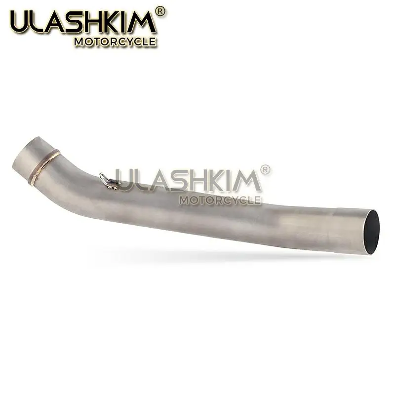 Мотоцикл глушитель Escape средняя ссылка труба полная система без шнуровки для Kawasaki