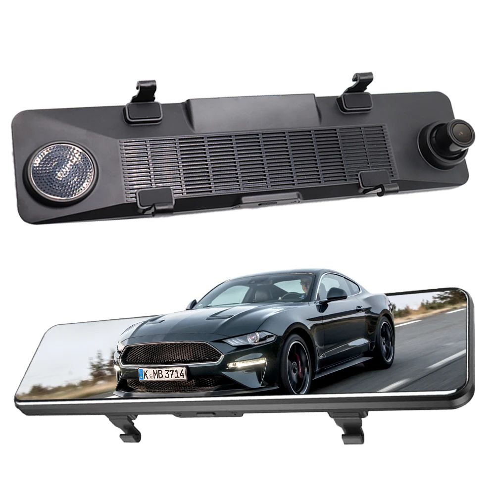 2160P Car Rearview Mirror Auto Recorder 4K DVR Dashboard Video Dash DVRsCamera WiFi GPS Cam | Автомобили и мотоциклы