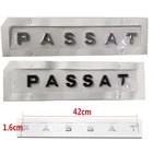 Новинка, автомобильная 3D Наклейка ABS черного и серебряного цвета с надписью и логотипом багажника, наклейка для VW PASSAT B3 B4 B5 B6 B7 B8 2017 2018 2019 2020