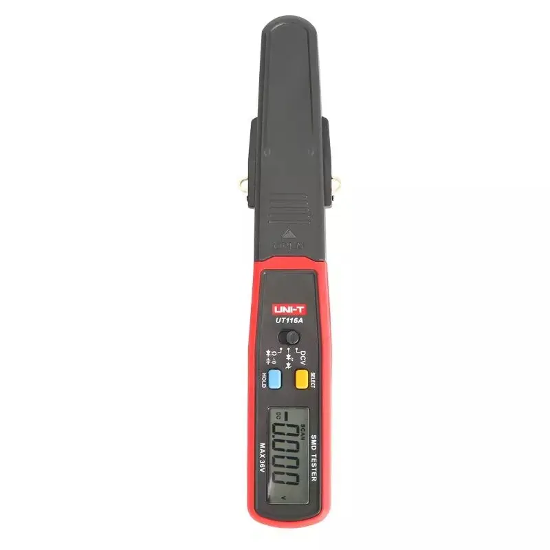 UT116A UNI-T UT116A UT116C SMD тест er вращающийся тестовая головка резистор конденсатор диод(УЗО) измеритель параметров SMD цифровой мультиметр - Цвет: UT116A