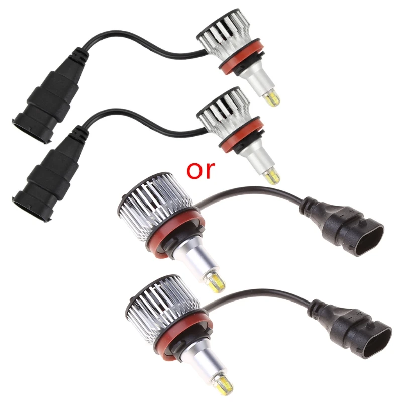 

2020 New H1/H7/H8 H9 H11/9005/9006 LED Car Headlights Bulbs 24LED 120W Bulbs 6500K 360 Degree Illumination Car Headlight