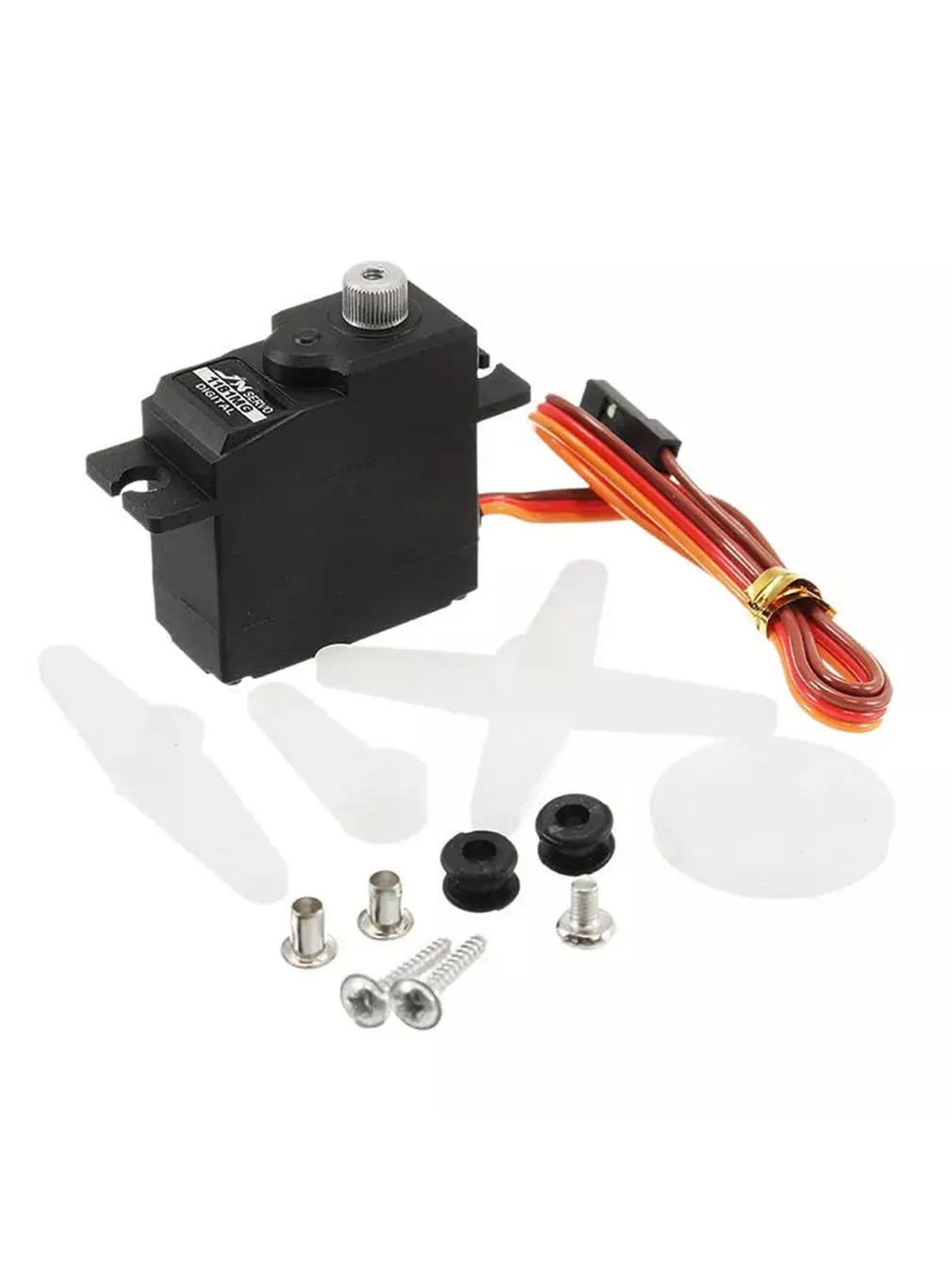 

JX PDI-1181MG 18g 3.5KG Metal Gear Digital Core Servo Fine Workmanship