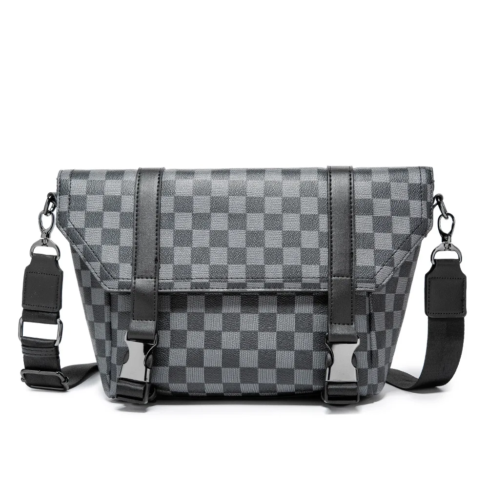 

Сумка-мессенджер мужская из экокожи, водонепроницаемая, повседневная, 2021