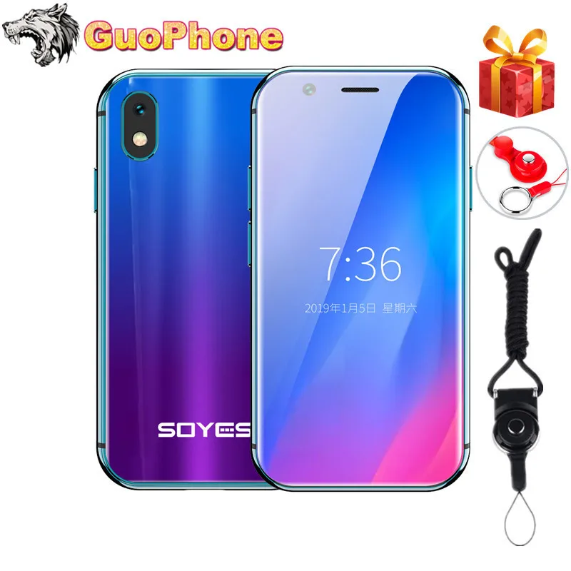 SOYES XS Super Mini Смартфон 2 Гб ОЗУ 16 ПЗУ Android 6 0 3 ''две sim карты четырехъядерный