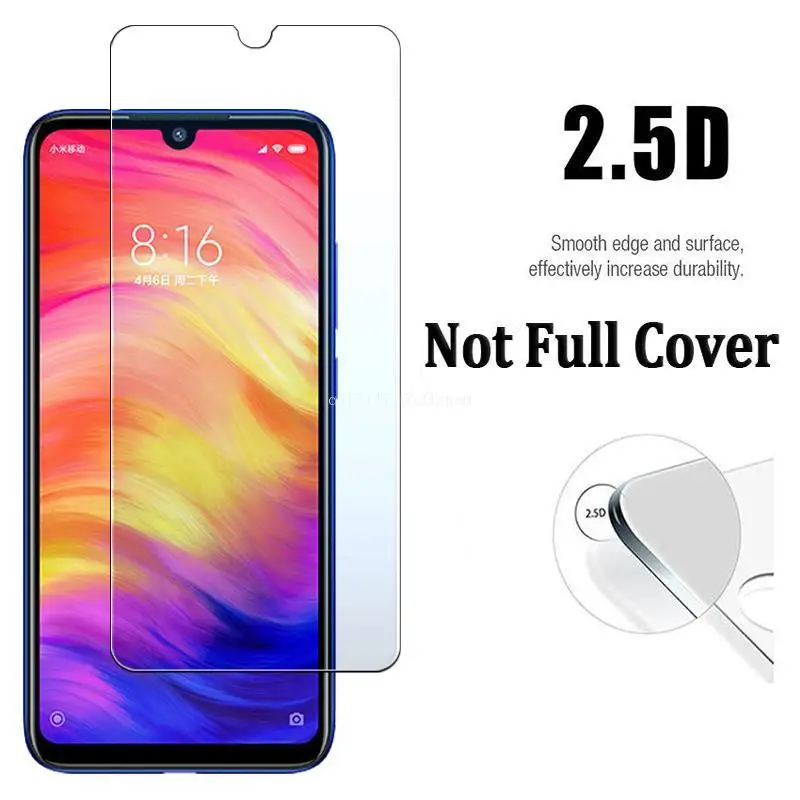 Адаптер 2-в-1 для объектива камеры из мягкого стекла Xiaomi Redmi 7 NOTE Защитная пленка