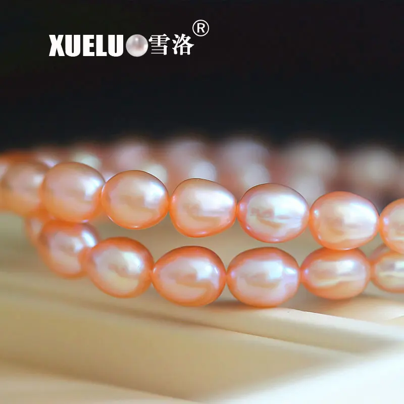 XUELUO натуральный пресноводный жемчуг колье ожерелье для женщин 8-9 мм Высокое