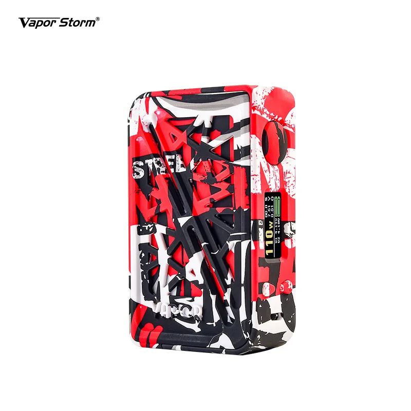 Новейший пар Storm 230 обход 200 Вт VW TC Box Mod Vapes Мода Поддержка Двойной 18650 Батарея