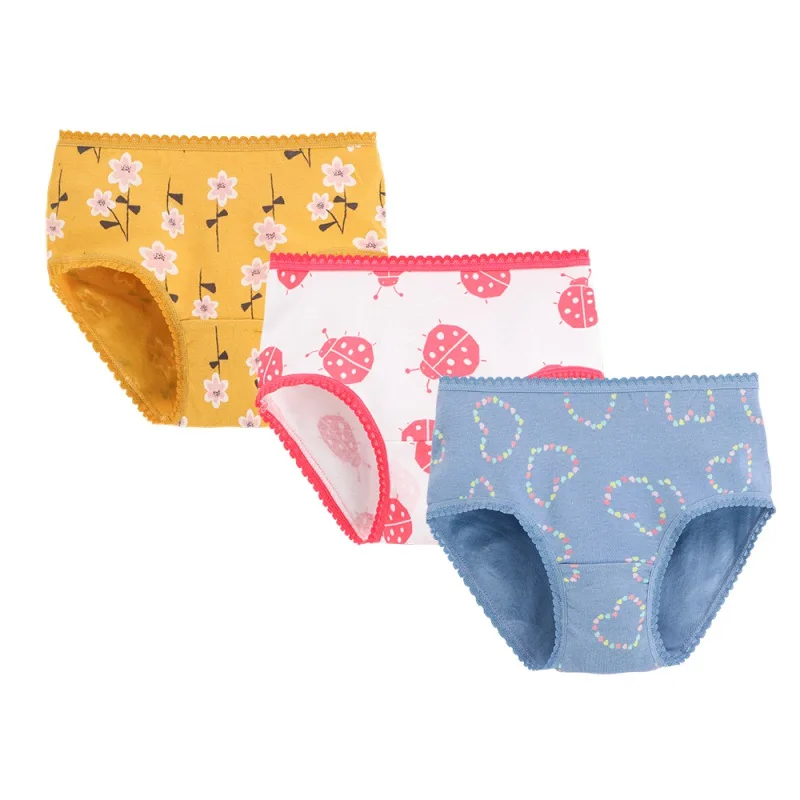 

Kids Girls Underwear New Design 3PCS/Lot Baby Soft Underwear Panties Girl Boy Cute Cartoon Teenage Briefs Comfortable Panties