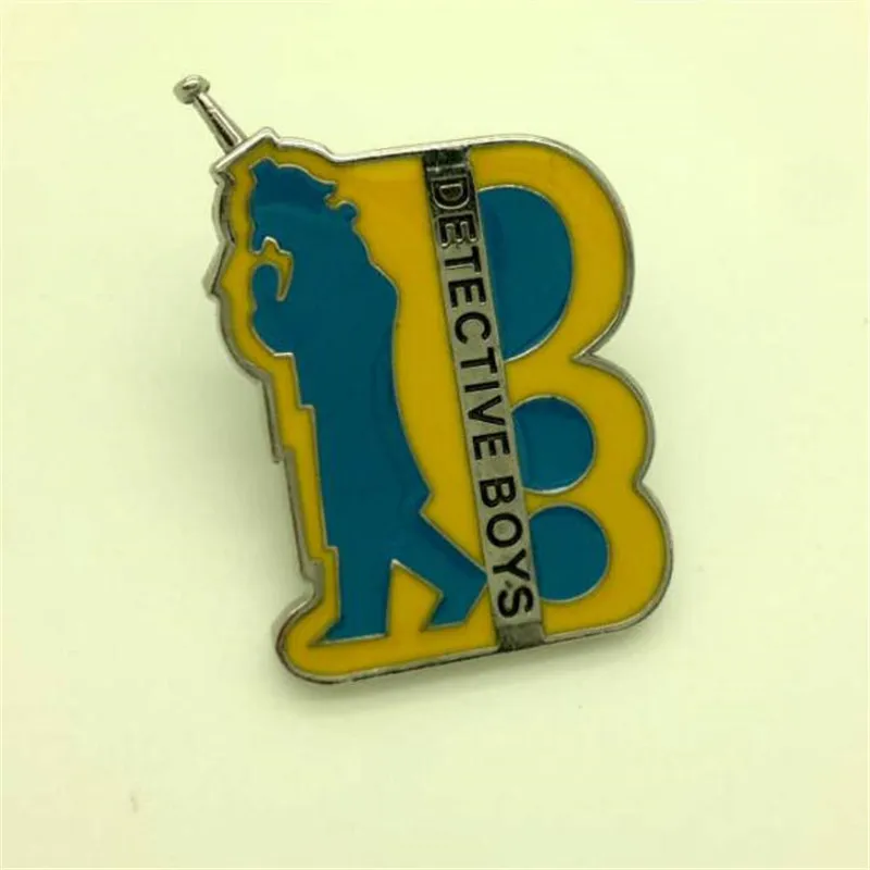 Аниме Детектив Конан Косплей коммуникатор брошь костюмы значок реквизит