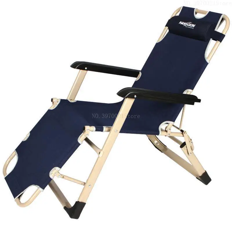 Быстроскладные наружные пляжные стулья складной офисный лежак с подлокотником
