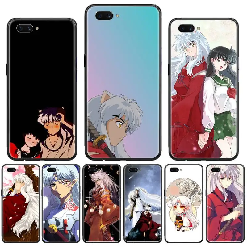 

Inuyasha Sesshoumaru Higurashi Kagome Phone Case For OPPO F 1S 7 9 K1 A77 F3 RENO F11 A5 A9 2020 A73S R15 REALME PRO Cover Funda