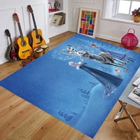 80x160cm cartoon frozen baby play mat thickening eco friendly children playmat cartoon non slip carpet living room mat doormat