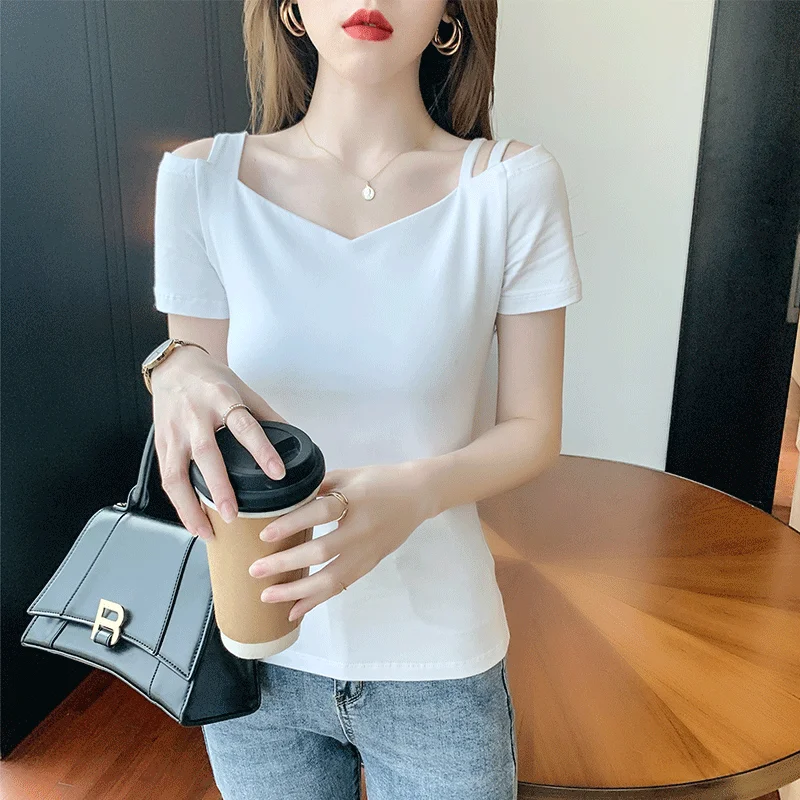 

2021 Sexy Women Dance Shirt Tops Ballroom Modern Salsa Tango Samba Latin Training Shirts Sling Female Adult Dancewear Tops Black