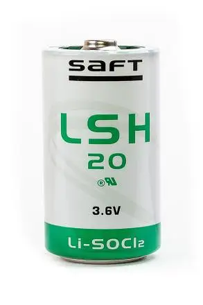 Литий-ионный аккумулятор D Saft LSH 20D 13 Ач вкл.
