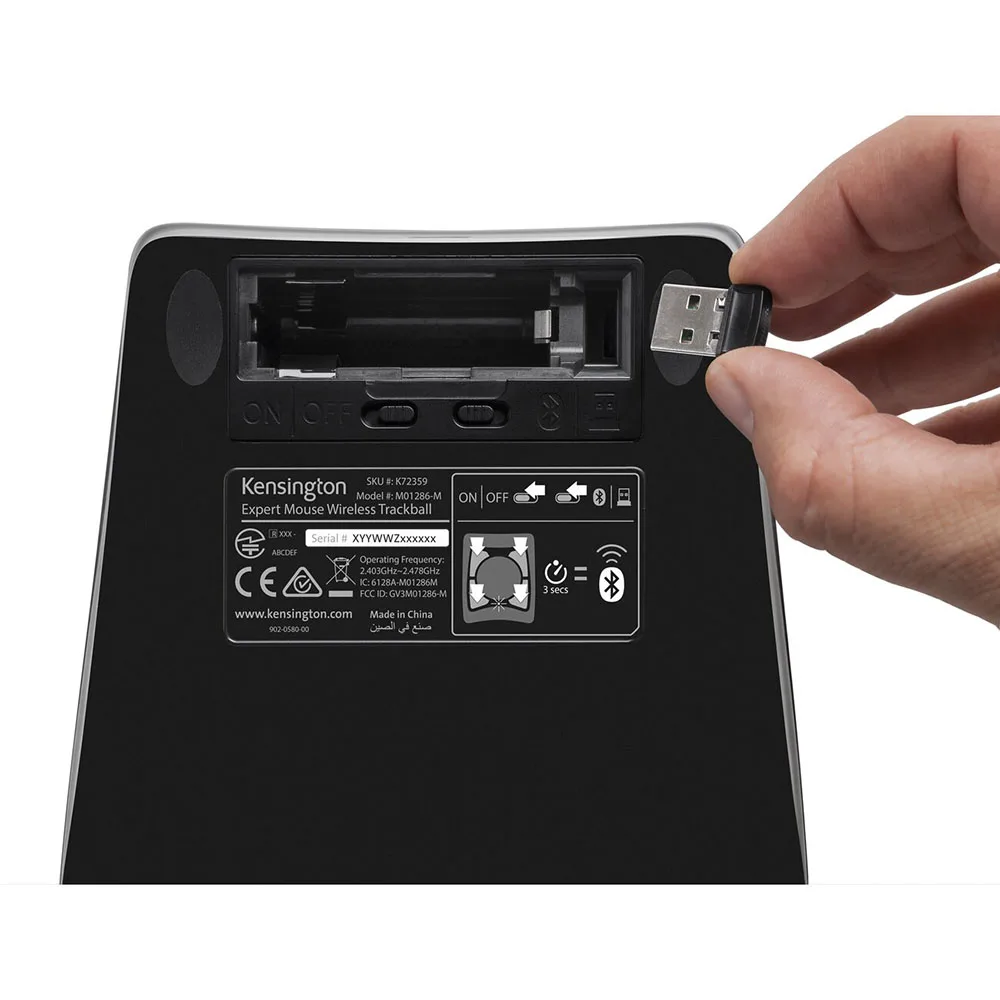 Беспроводная компьютерная мышь с трекболом Kensington|Мыши| |