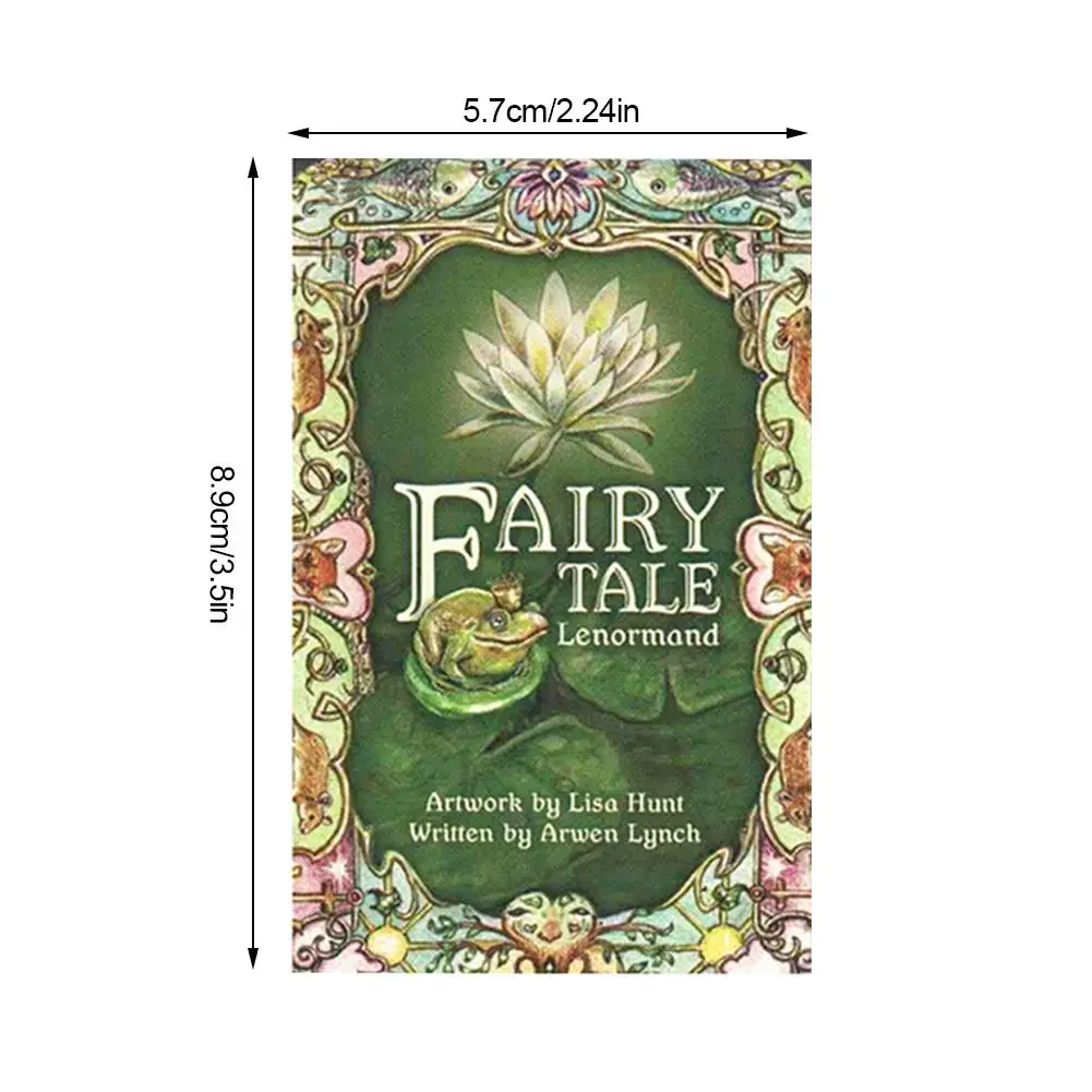 38 шт. сказочные карточки Lenormand колода с изображением оркулака для семейных