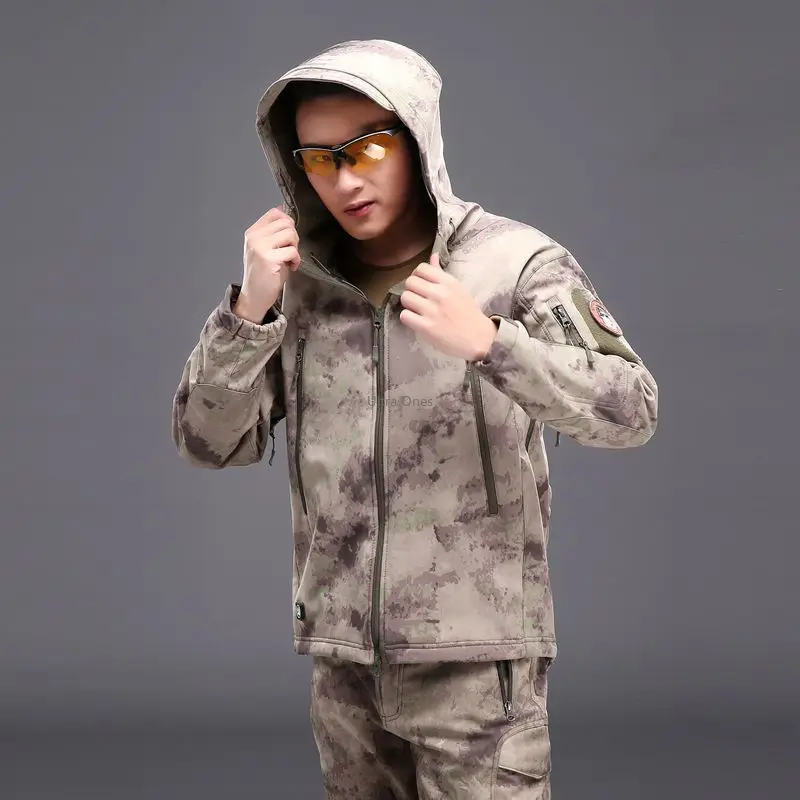 Софтшелл Мультикам тактические куртки или брюки ветрозащитные охотничьи