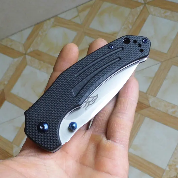 58-60HRC Ganzo F7611 440C G10 или ручка из углеродного волокна складной нож для выживания походный инструмент карманный нож тактический edc Открытый инструмент