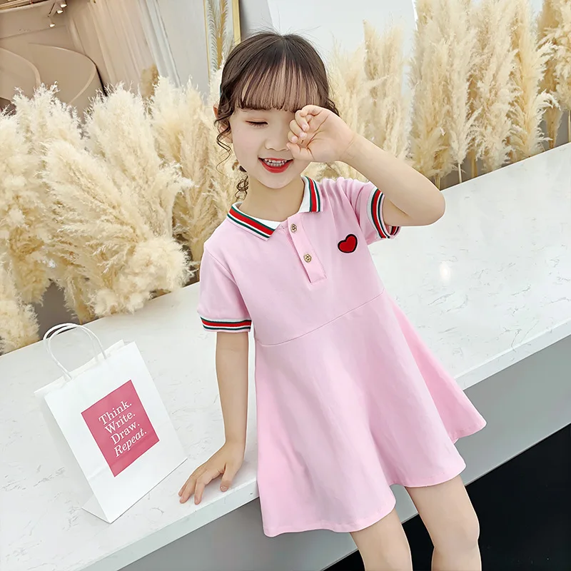 Летние платья для девочек халат платье повседневная одежда европейская детская