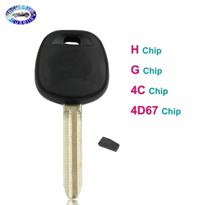 Ключ транспондера с чипом H G чип 4D67 4C внутри для Toyota TOY43 Blade | Автомобили и