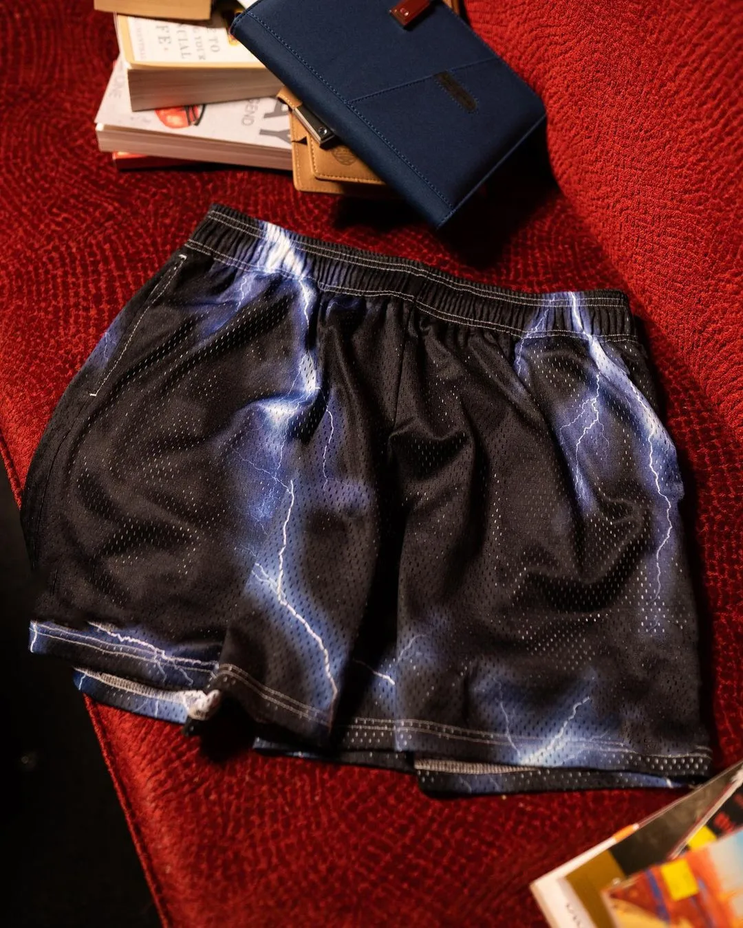 

European And American M-3XL New 3D Casual Pants Beach Shorts Men's Quick-Drying Breathable Sports Fitness Basketball Pants