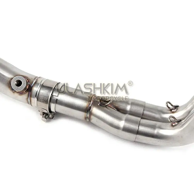 Выхлопная Передняя труба мотоцикла глушитель полная система без шнуровки для