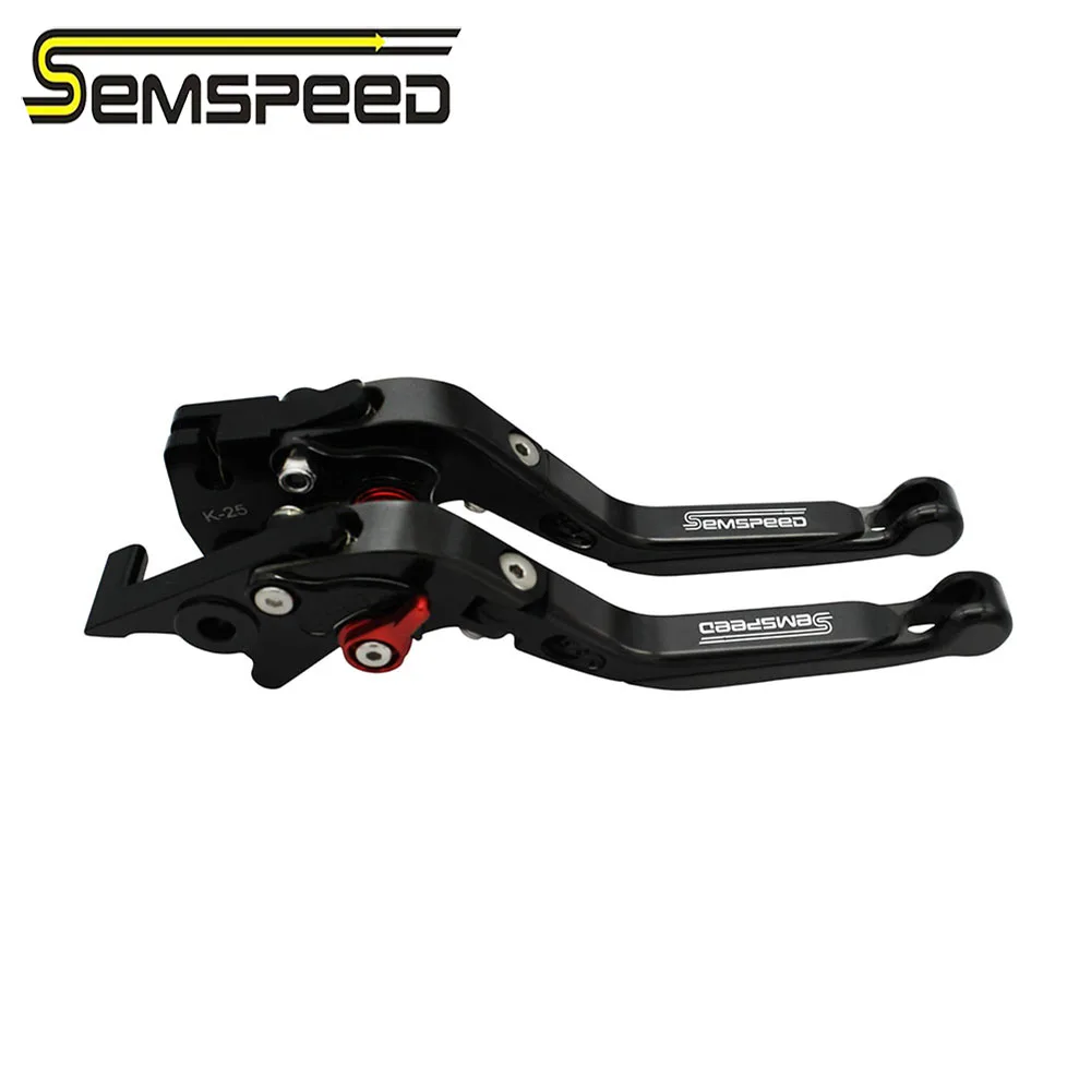 SEMSPEED CNC складной выдвижной тормоз сцепления ручки для Kawasaki ZX10R ZX 10R 2006-2015 2014 2012 2011