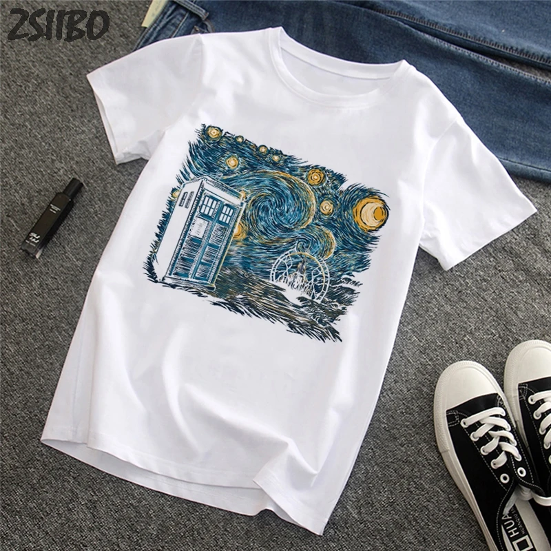 Летняя женская футболка с забавным принтом Повседневная короткими рукавами в