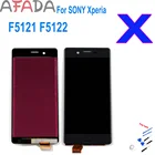 Дисплей AFADA для SONY Xperia X F5121, F5122, ЖК-дисплей, сенсорный экран, дигитайзер в сборе, Замена с рамкой для SONY X LCD